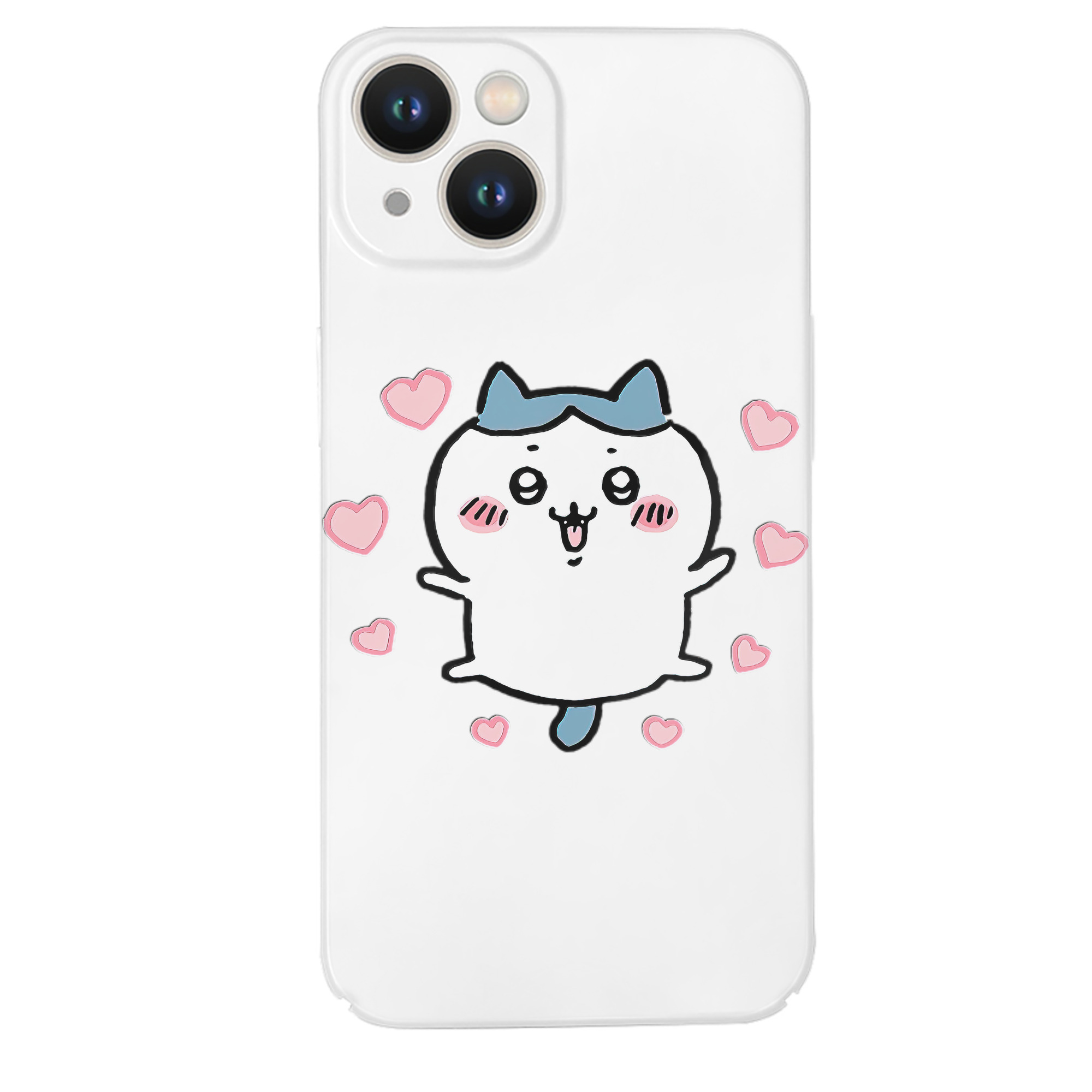 （画像用） ちいかわ ハチワレ Chii-kawa hachiware 【iPhone 14シリーズ対応】ハードケース